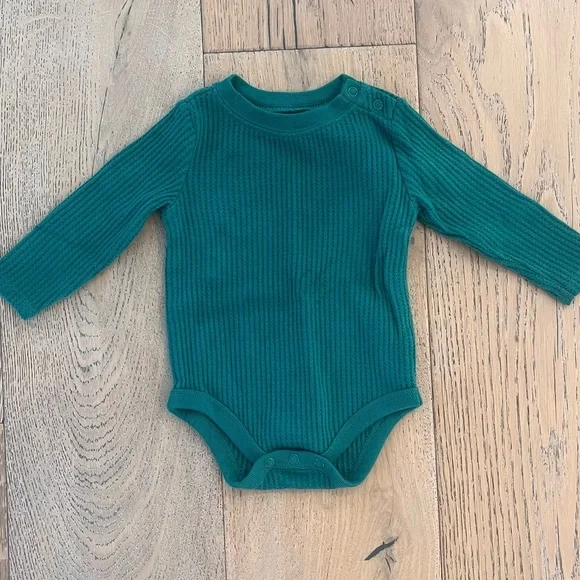 Baby Boy Shirt Bundle 4 piece Rugged Butts 6-9 months Striped Button Blue Green - Picture 8 of 16